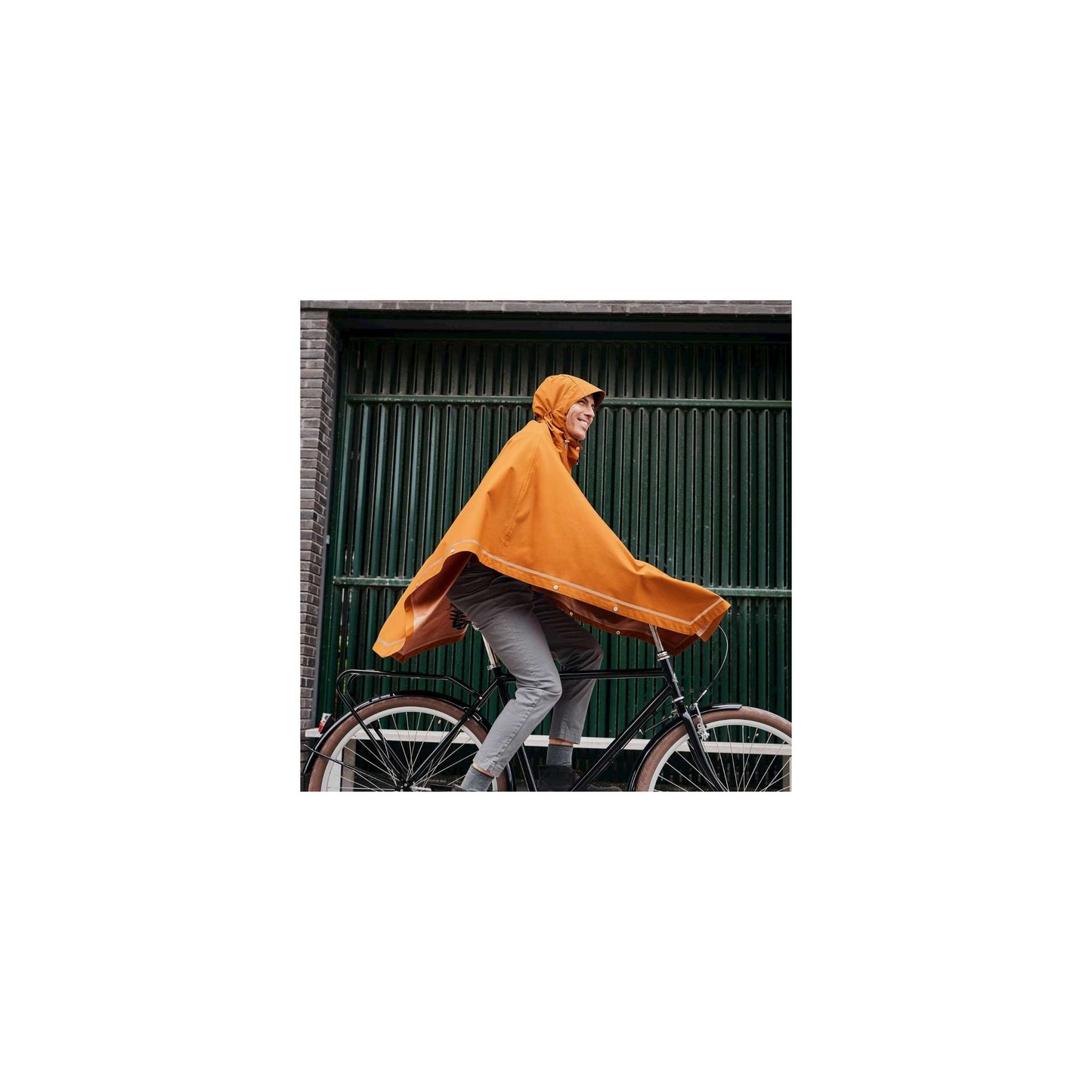 Weathergoods Sweds Weathergoods Suède Poncho Imbris Copper S M