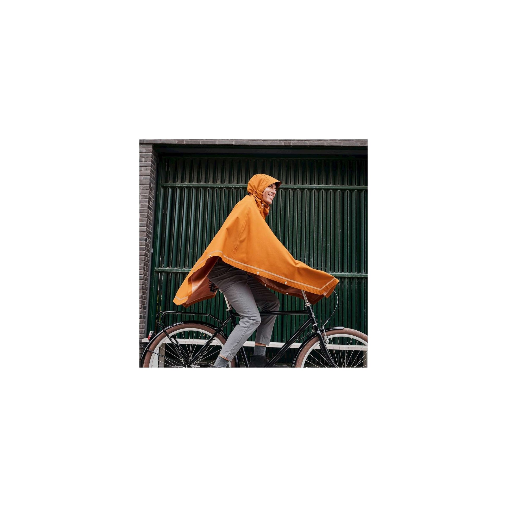 Weathergoods Sweds Weathergoods Suède Poncho Imbris Copper S M
