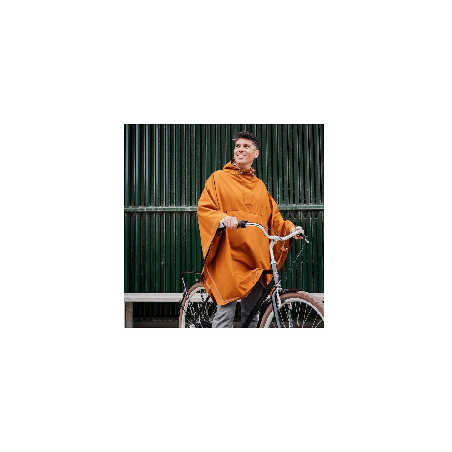 Weathergoods Sweds Weathergoods Suède Poncho Imbris Copper S M