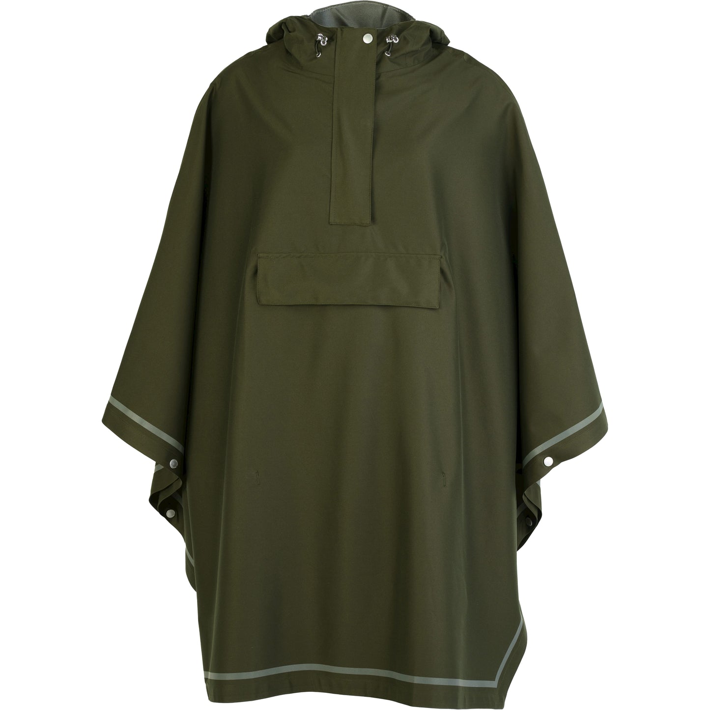 Weathergoods suède poncho imbris vert s