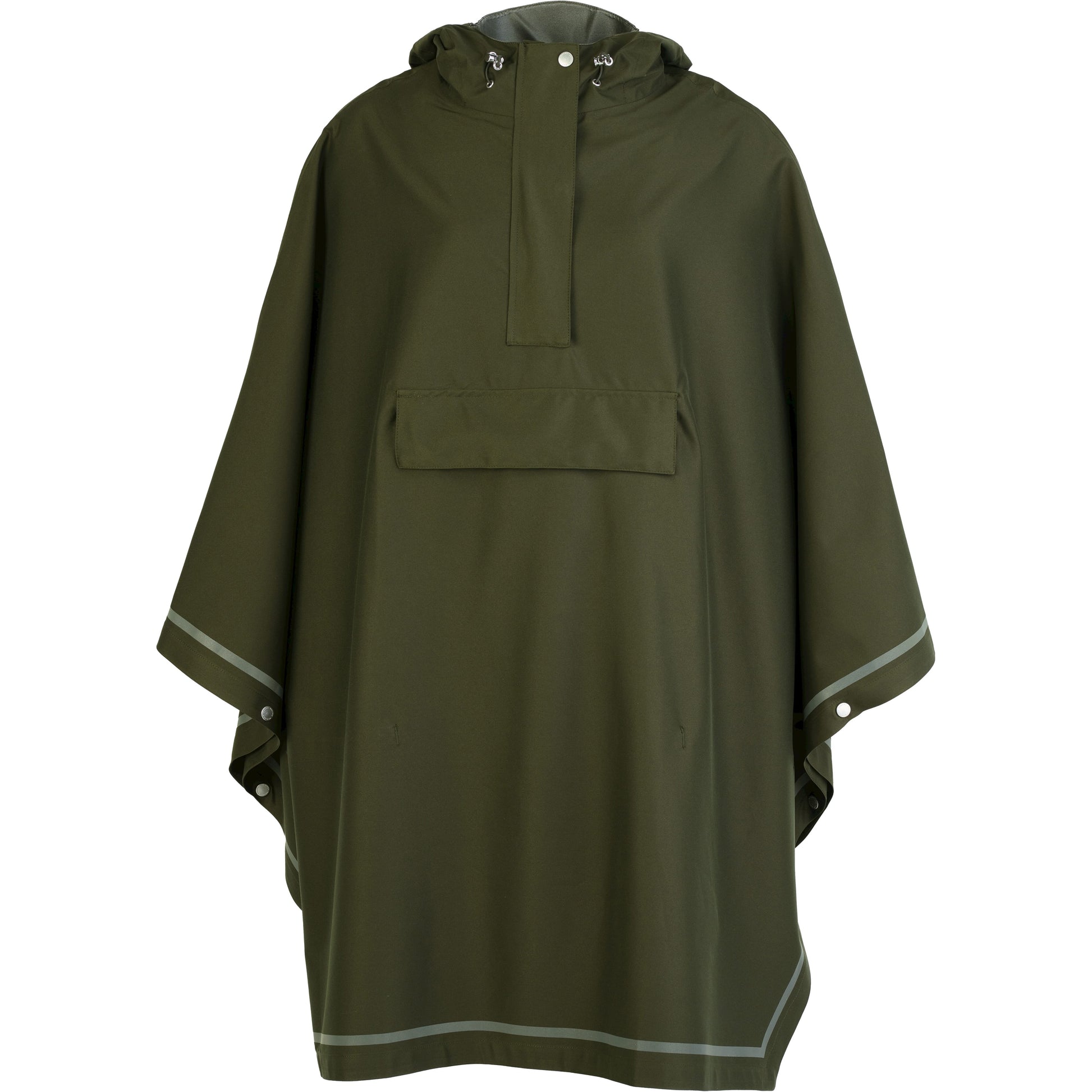 Weathergoods suède poncho imbris vert s