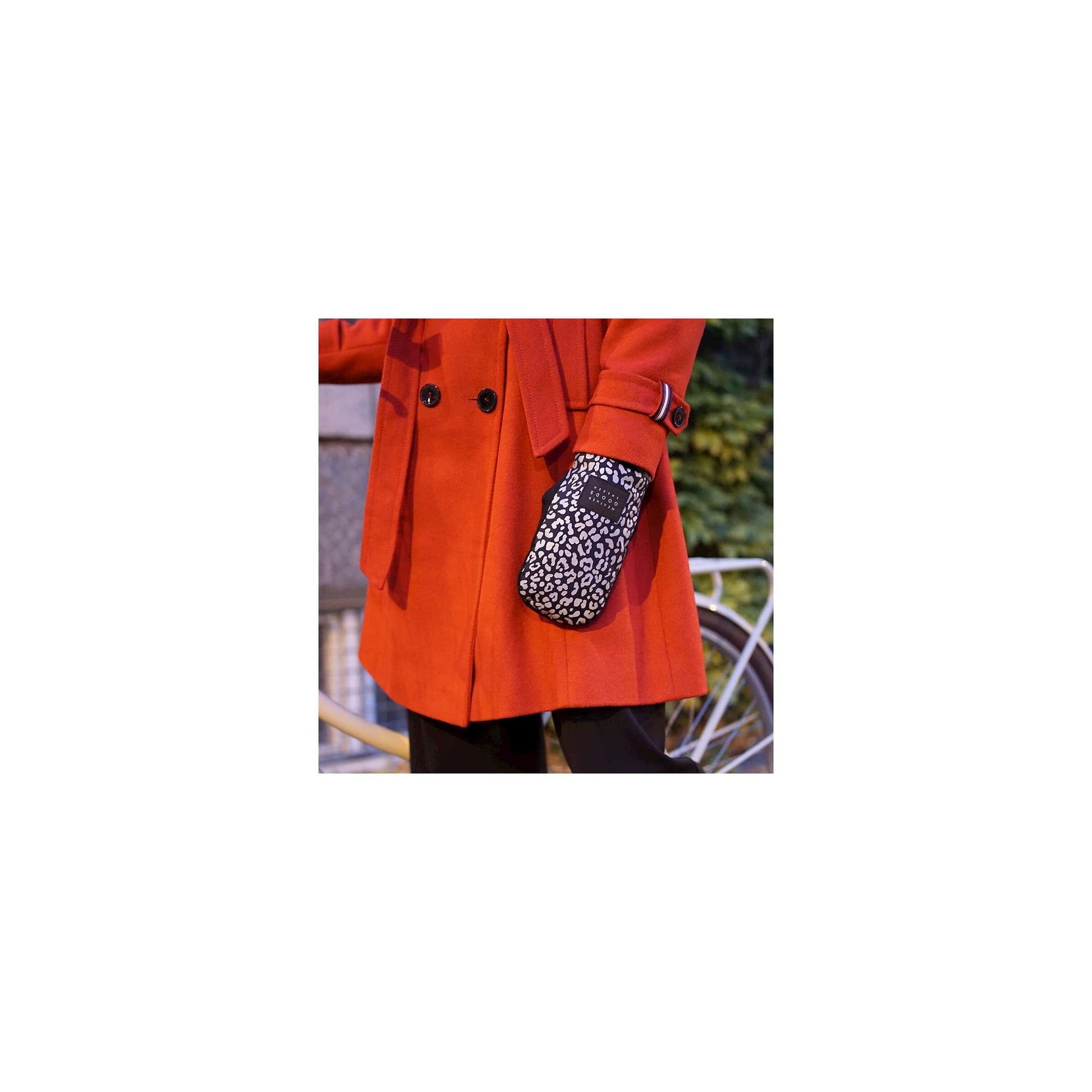 Weathergoods Sweds Weathergoods Suède reflétant les mitaines Leopard S M