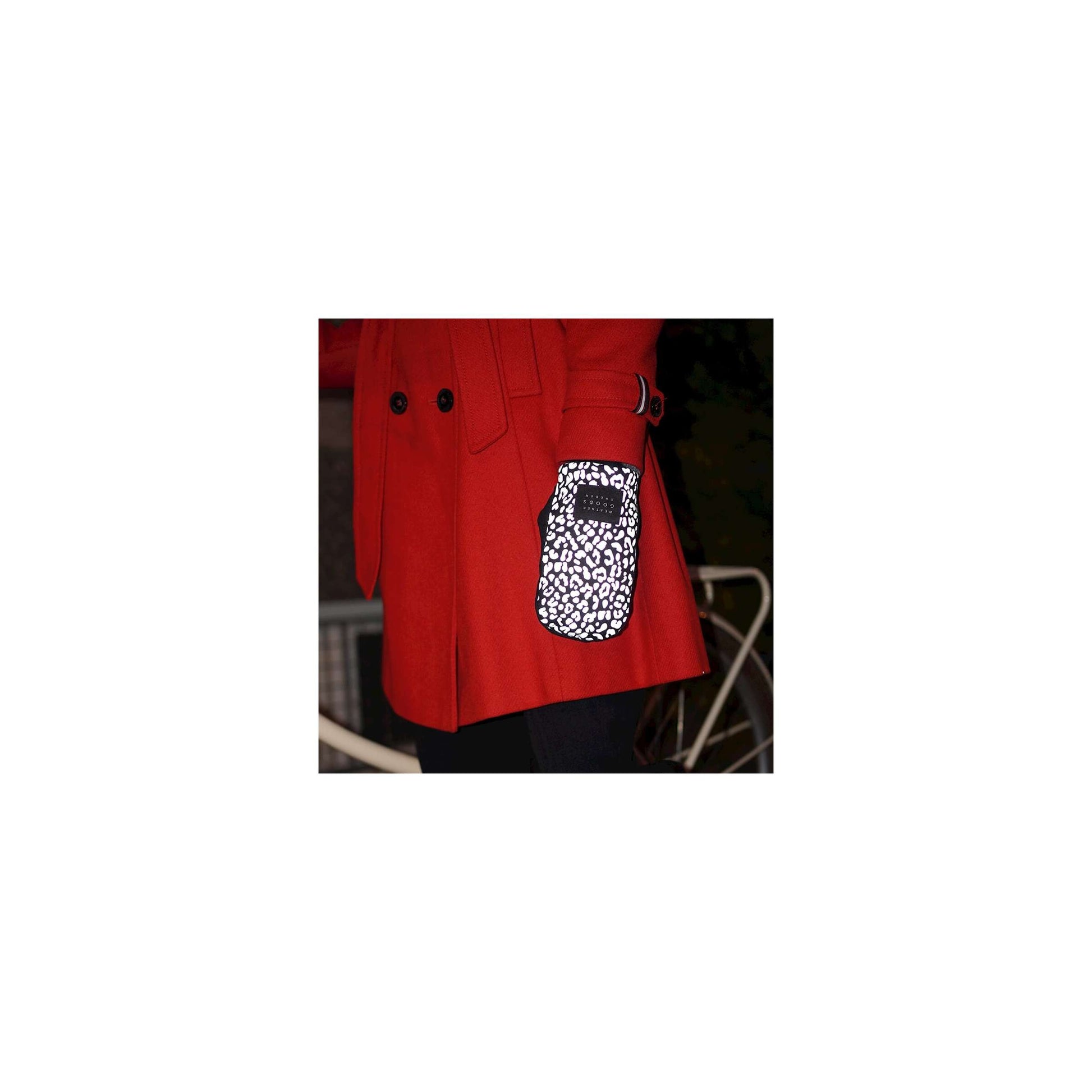 Weathergoods Sweds Weathergoods Suède reflétant les mitaines Leopard S M