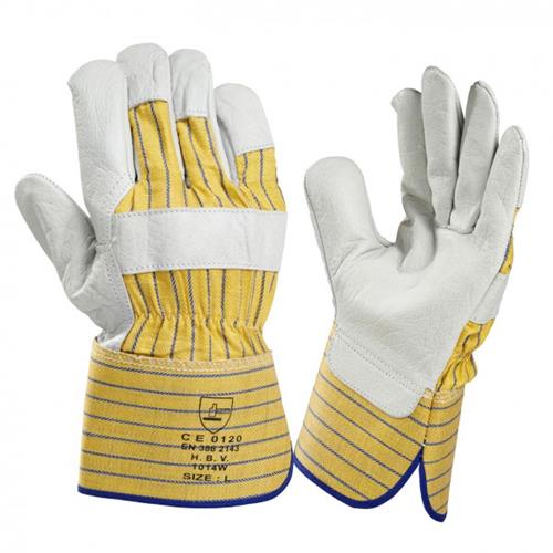 Boîte à gants de travail cuir mt10 | 12 pièces
