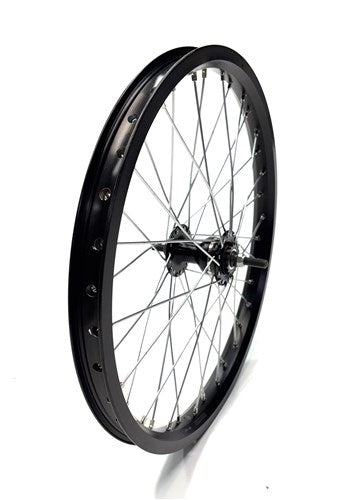 Roue avant Shimano 20x1,75 frein à rouleaux noir rayon 13, y compris vélo cargo