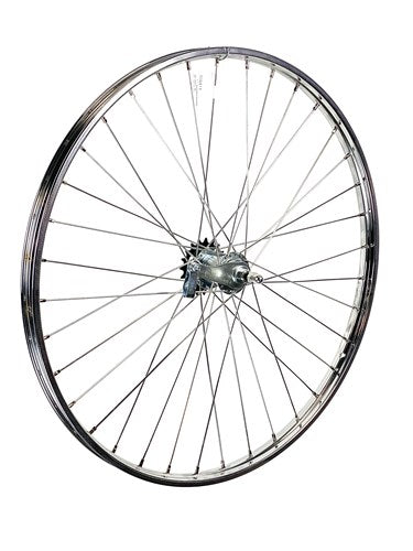 Roue arrière Roland 26x1,3 8 Chrome Shimano Remnaaf Zink 13