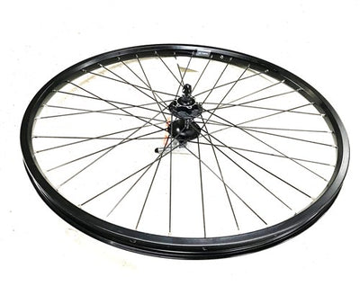 Roue avant Roland 28 pouces 622 frein à disque de vélo noir 6 trous Andra 40