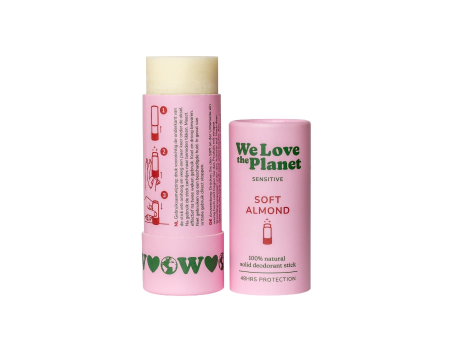 Nous aimons la planète Deo Stick Soft amander - Sensitive - 40G