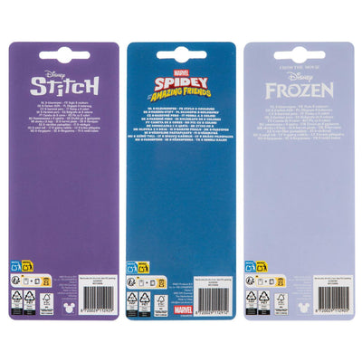 Stylo 8 couleurs Disney Spider-Man La Reine des Neiges
