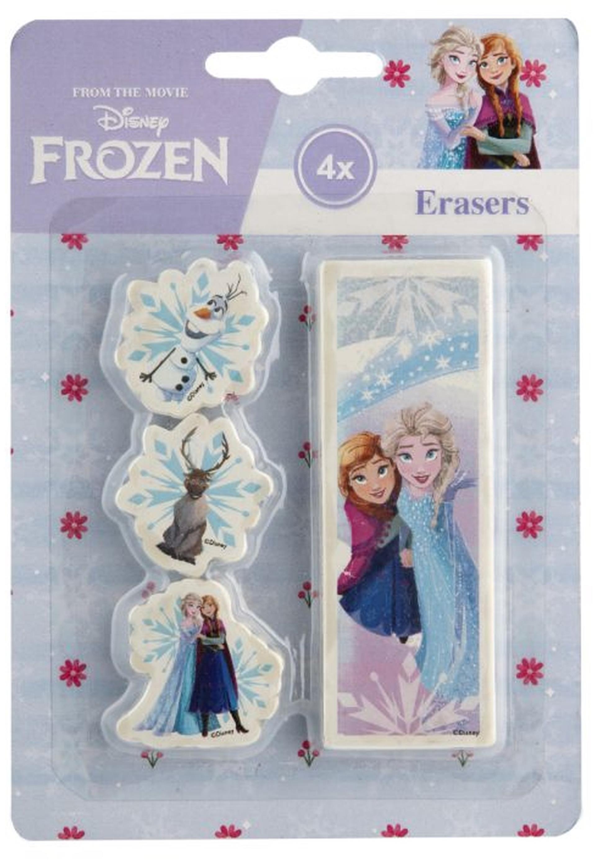 Gommes araignées Frozen Stitch 4 pièces