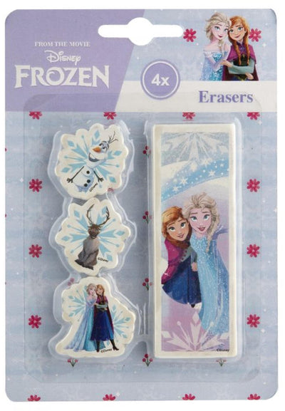 Gommes araignées Frozen Stitch 4 pièces