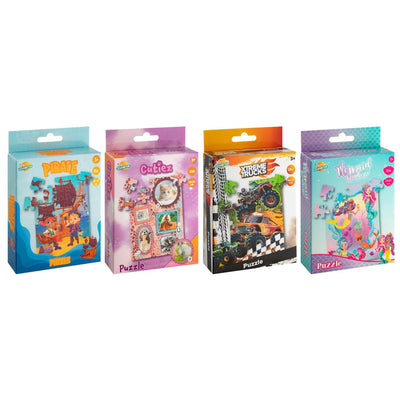 Jouet univers puzzle bois mini 35 pcs. 21x15cm. 4ânes