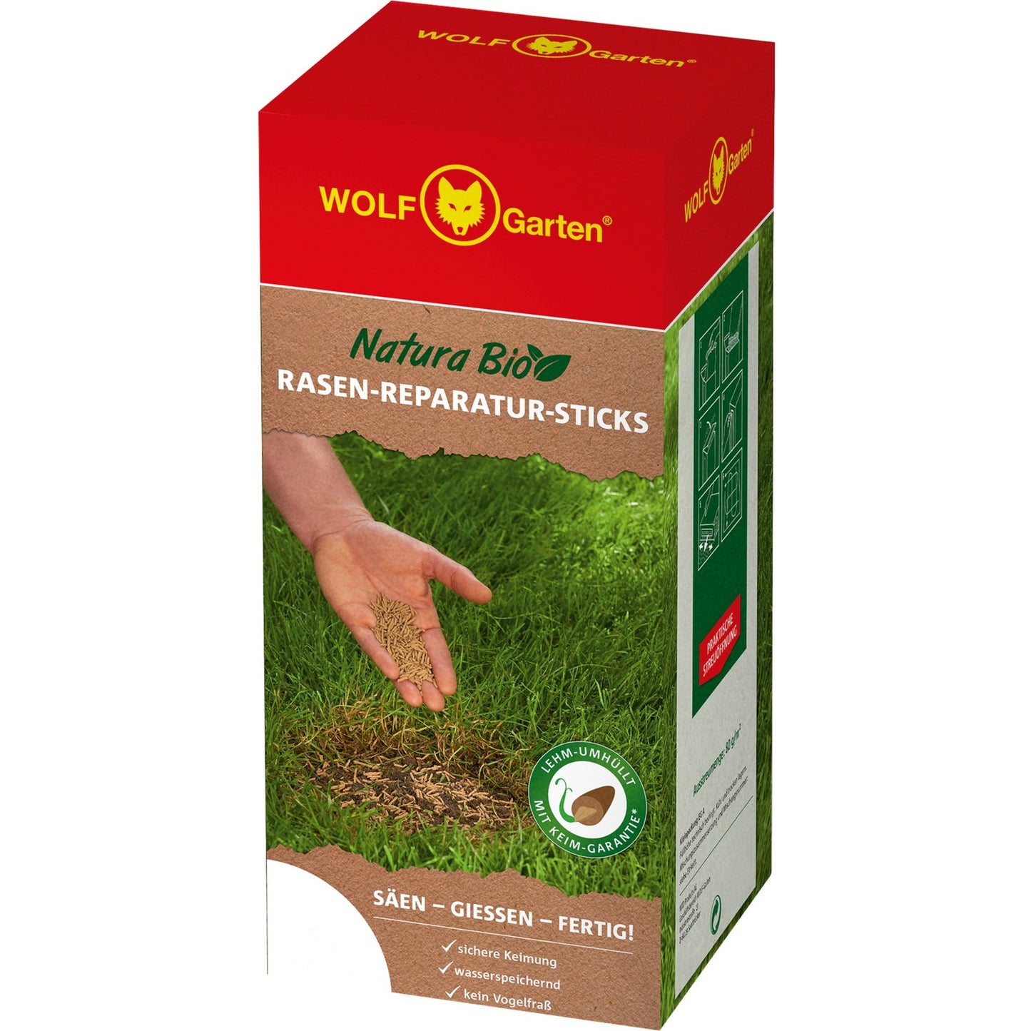 Wolf-Garten R-Rs 4 Natura Bio GazonRepatation Sticks