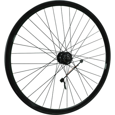 Roland Roue arrière 28 disque 475 moyeu dropout hollandais 19 jante 36g noir