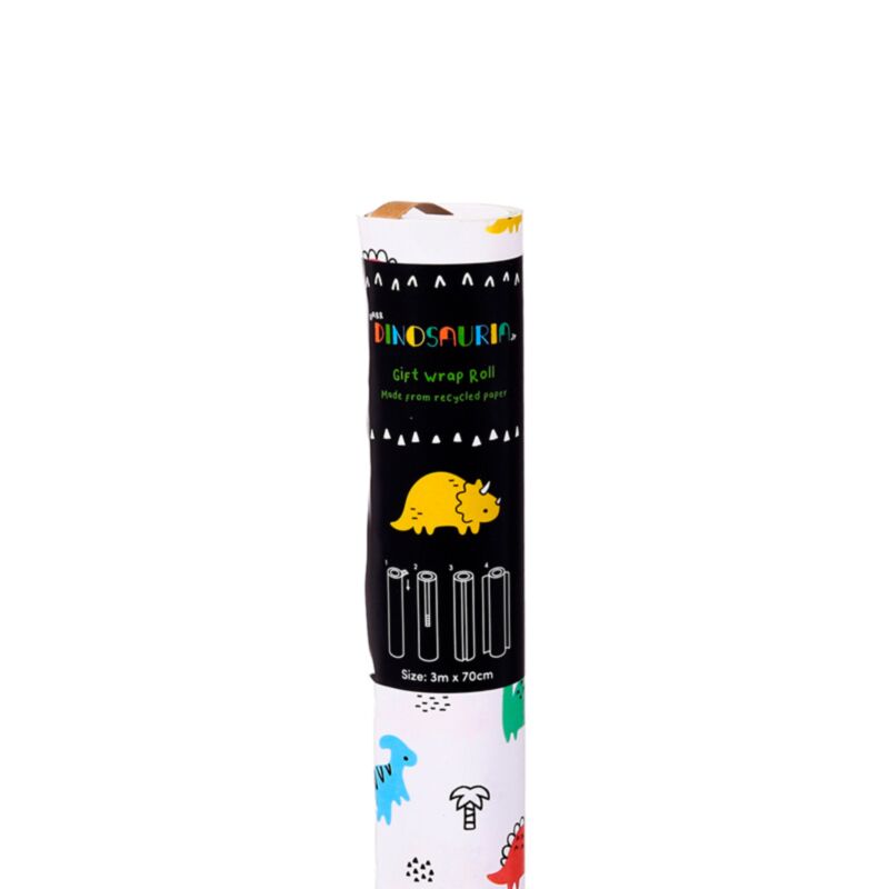Dinosauria Jr 3M Gift Paper Roll