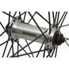 Roue avant velox 28 m240 9x4 en acier inoxydable parloir noir