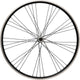Roue avant velox 28 m240 9x4 en acier inoxydable parloir noir