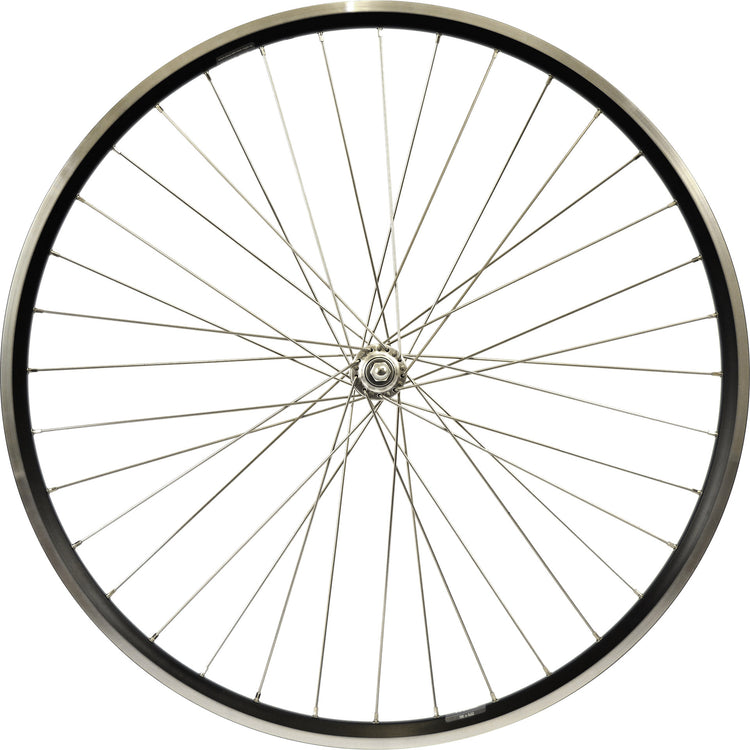 roue avant 28 pouces zac2000 en aluminium noir