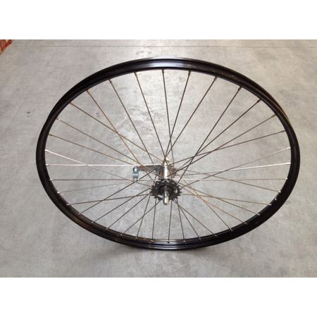 Roue arrière 28-15 8-13 8 622 RN FF SHIM. Alu Rim Black