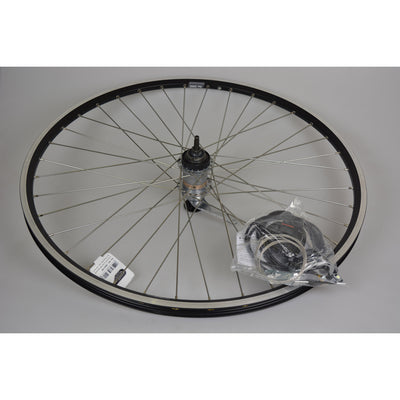 Roue arrière 28 Nexus 3V RN ZAC 2000 CONTACTES D'EACHORD INOXEUX NOIR