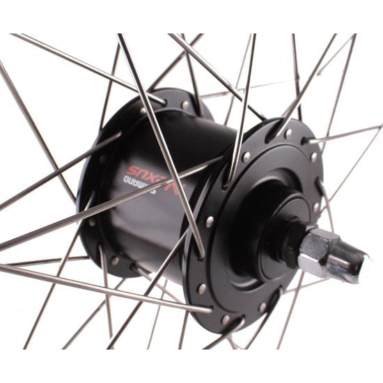 Roland Rouge avant 28 x 1 5 8 x 1 3 8 pouces hub dynamo noir