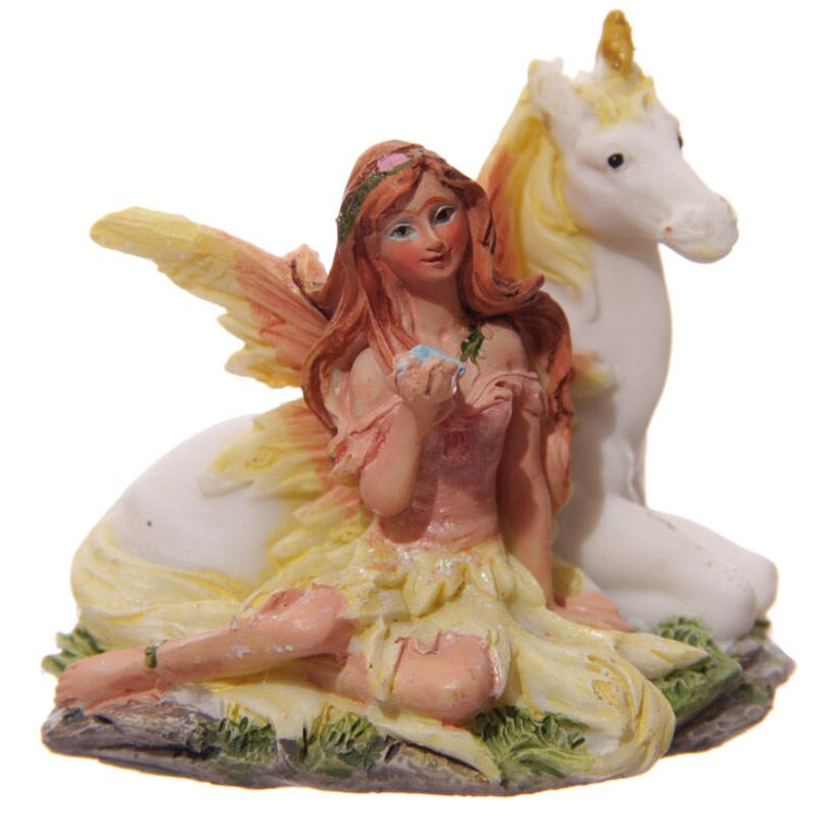Fées licorne figurines miniatures collector