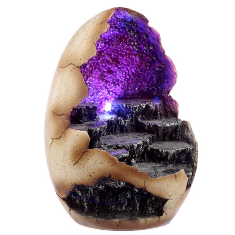 Crystal Dragons Egg LED Miniature Statuatjes Affichage
