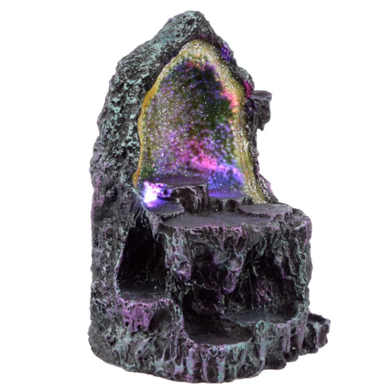 Dark Legends Crystal Cave LED Miniature Stattuatjes Affichage