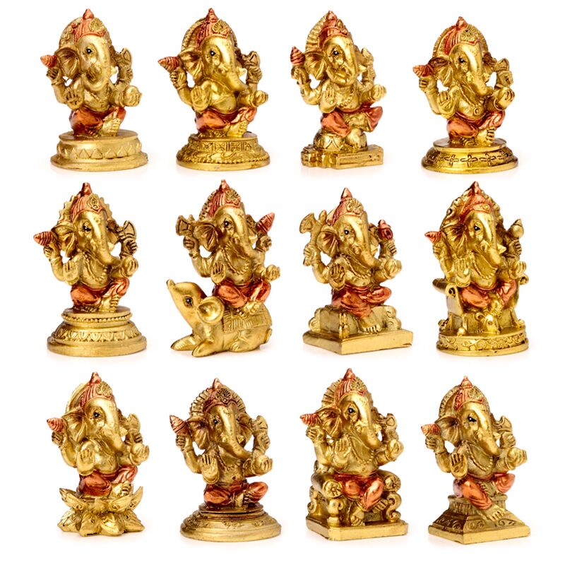 Ganesh Collector's Miniature Statuettes