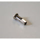 Adaptateur de rayon Sapim, écrou de rayon-13 jante-14 argent. (100 pièces)