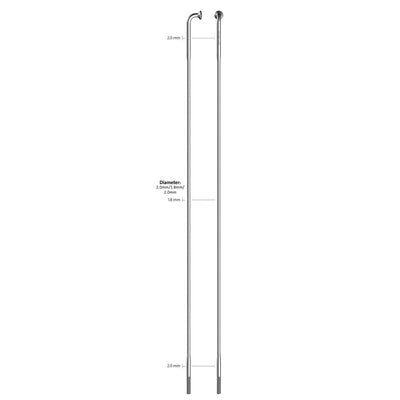 SAPIM SPAAK 14-270L Race en acier inoxydable sans mamelon (100e)