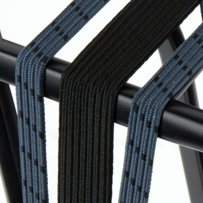 Eye Triobinder Widek 24 12 mm avec plaques en acier noir gris bleu