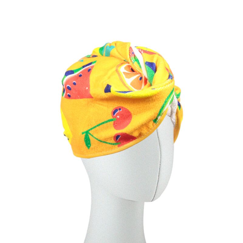 Fruits d'été Microfibre Coiffure serviette