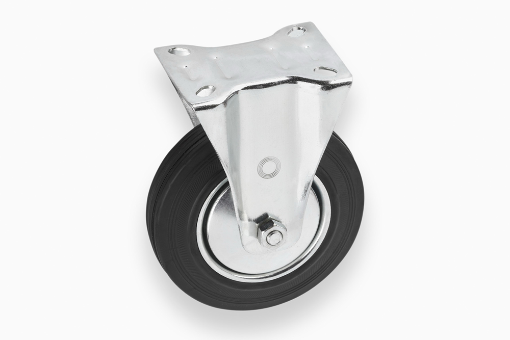 Roue fixe Metafranc 125mm caoutchouc vz w - wu0800600