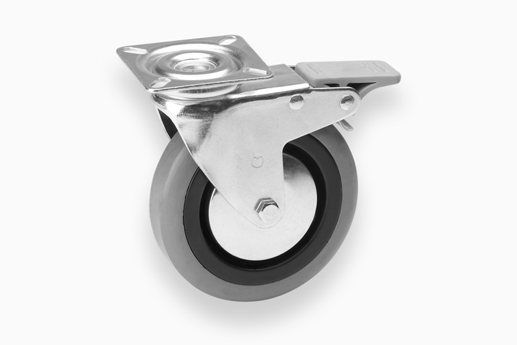 Roulette pivotante Metafranc 100mm r.t. gr w - wu0800750