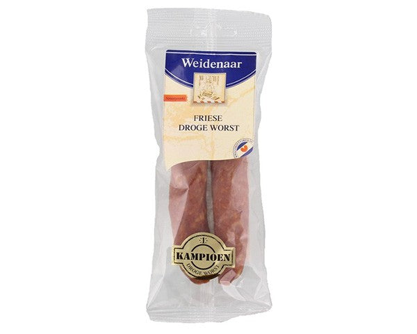 Saucisse sèche frisonne Weidenaar (15x paquet de 2)
