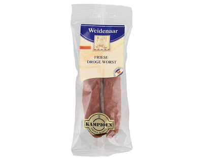 Saucisse sèche frisonne Weidenaar (15x paquet de 2)