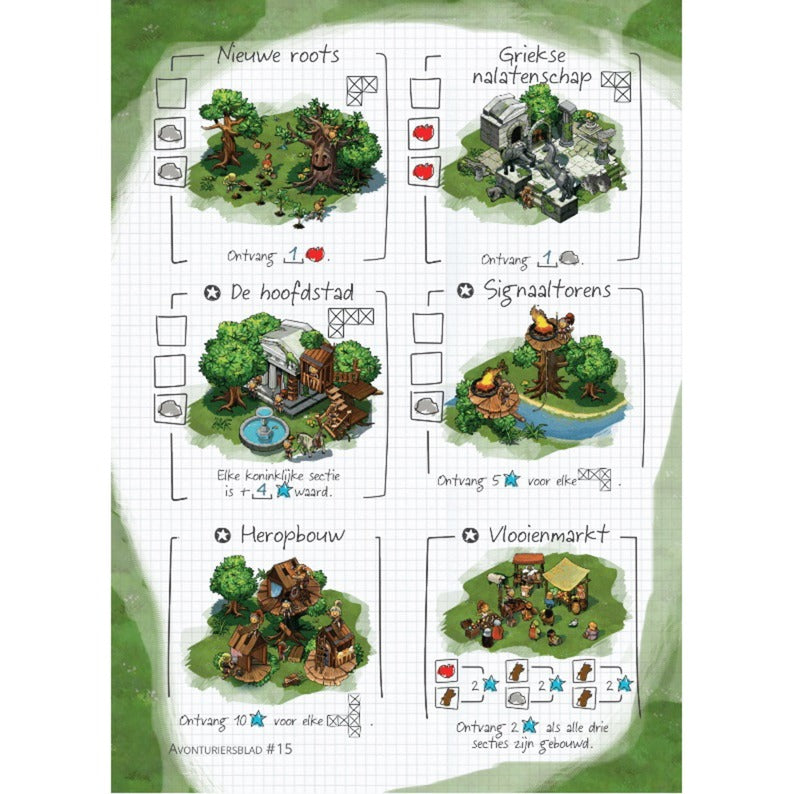 Games de gobelin blancs Settlers Imperial: Roll Write