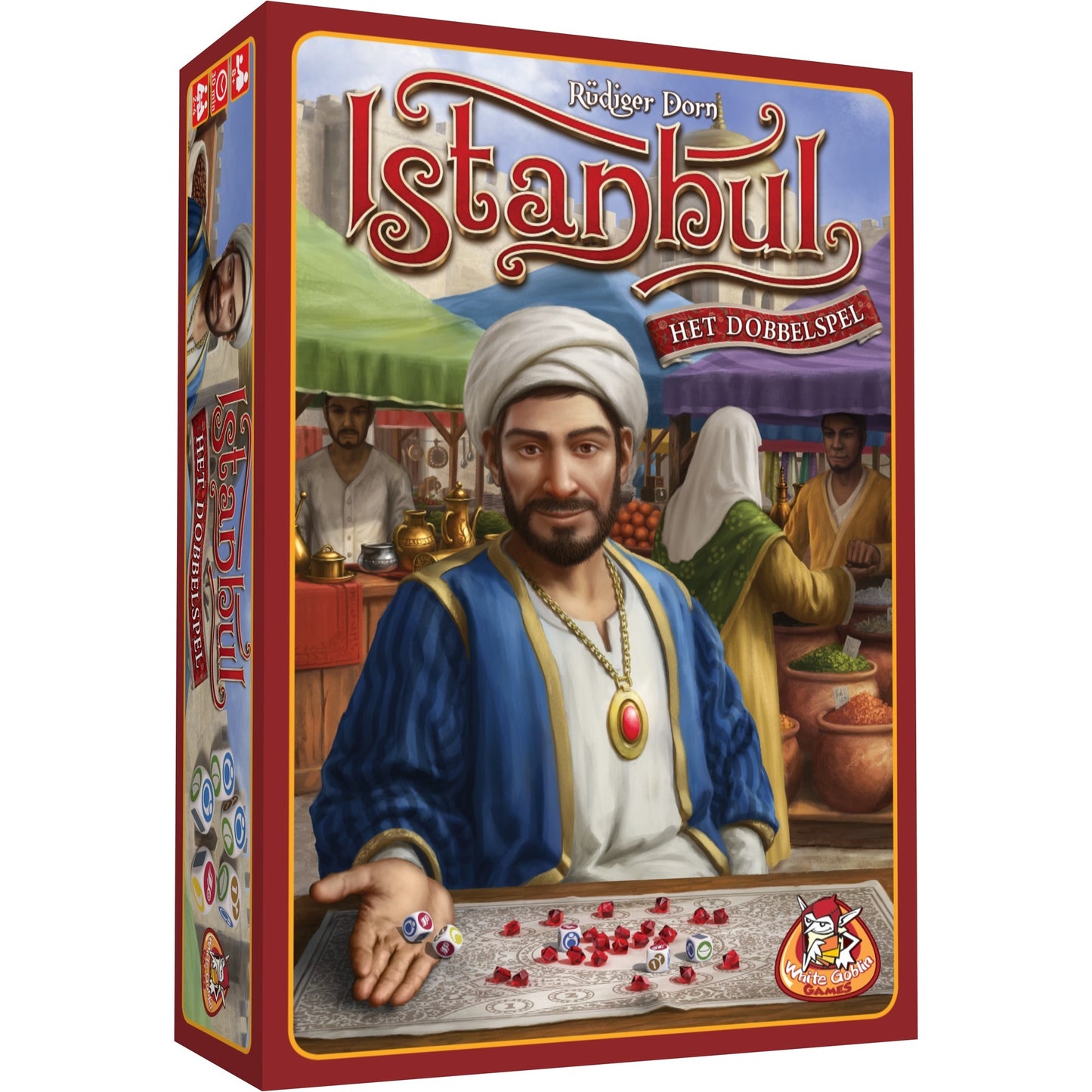 Jeux de gobelin blancs Istanbul: jeu de dés