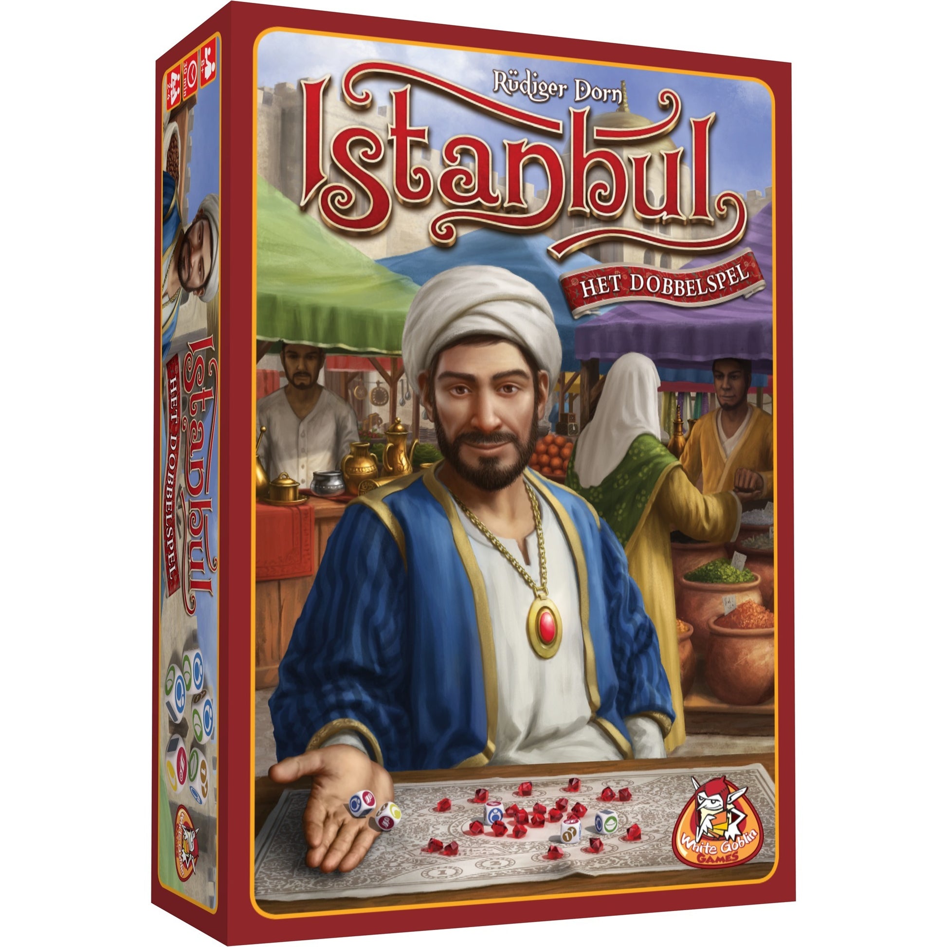Jeux de gobelin blancs Istanbul: jeu de dés
