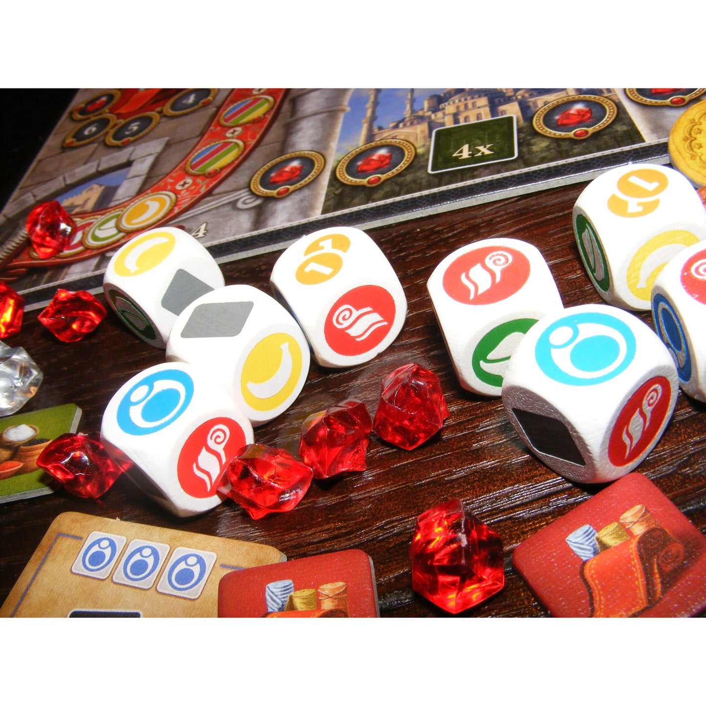 Jeux de gobelin blancs Istanbul: jeu de dés
