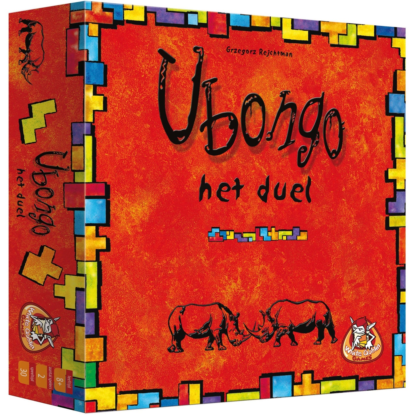 Jeux de gobelin blancs ubongo het duel