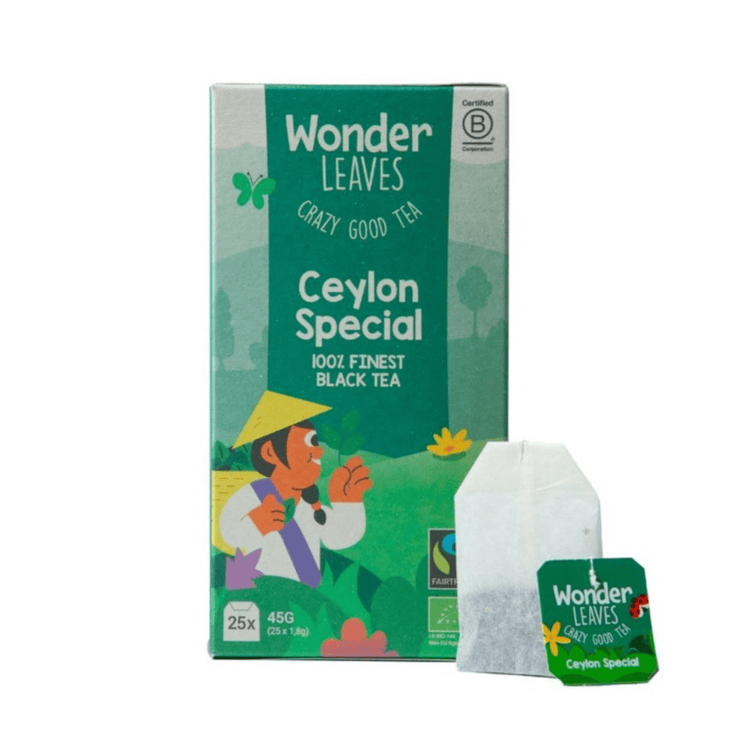 Wonder leaves bio ft ceylan spécial (25x 1,8gr)