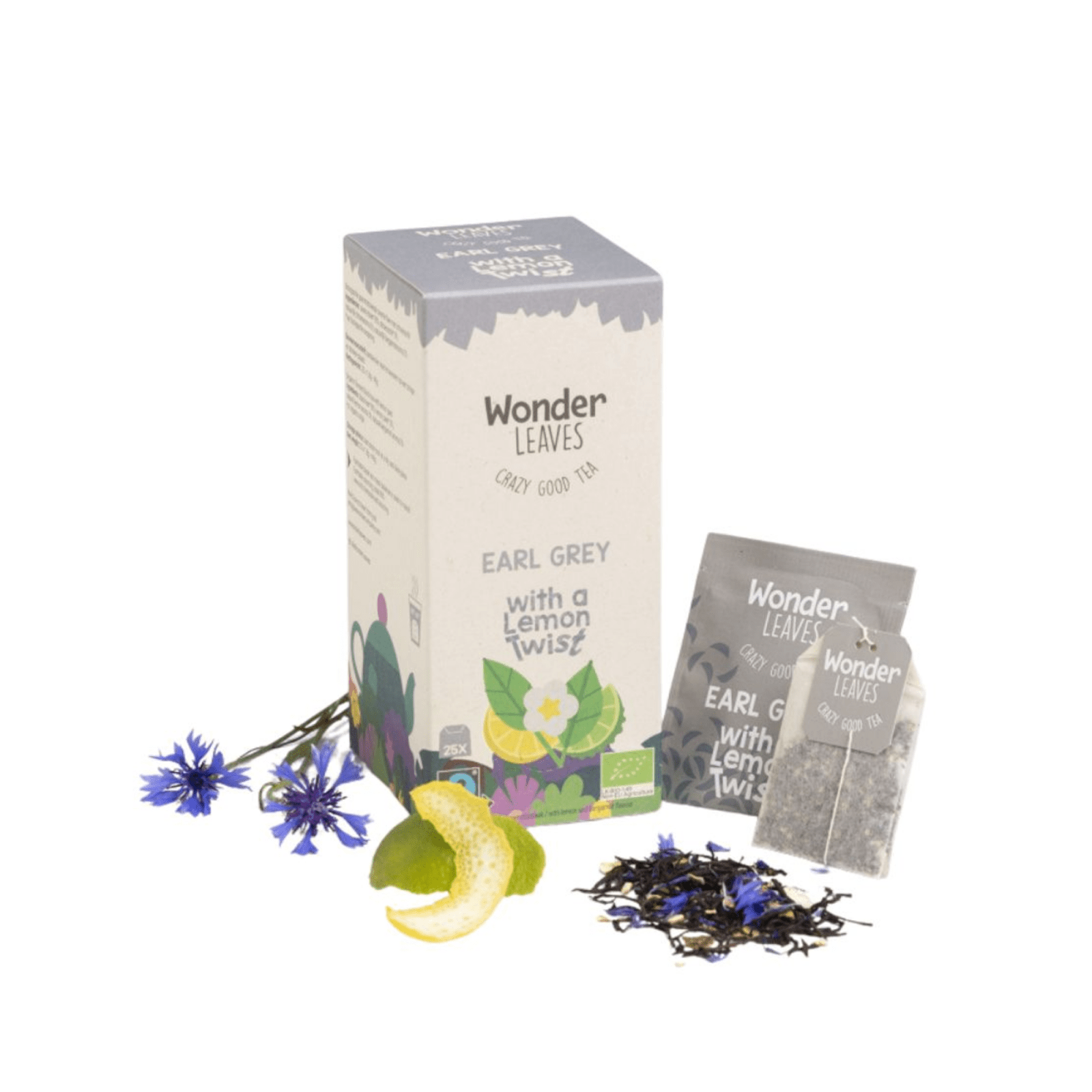 Wonder leaves bio ft earl gray citron (25x 1,8gr)