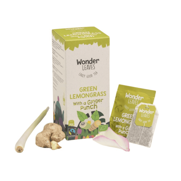 Wonder leaves gingembre citronnelle bio (25x 1,8 gr)