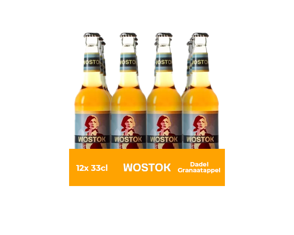 Bouteille de grenade Wostok datte (12x 33cl)