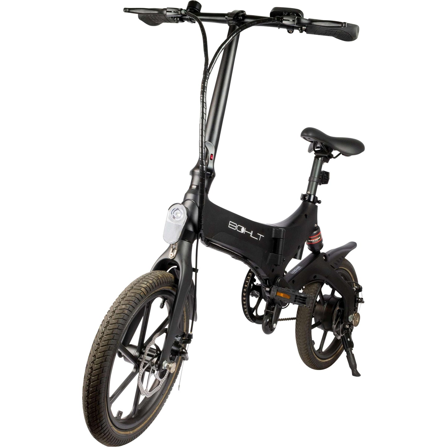 Vélo pliant électrique bohlt x160 noir