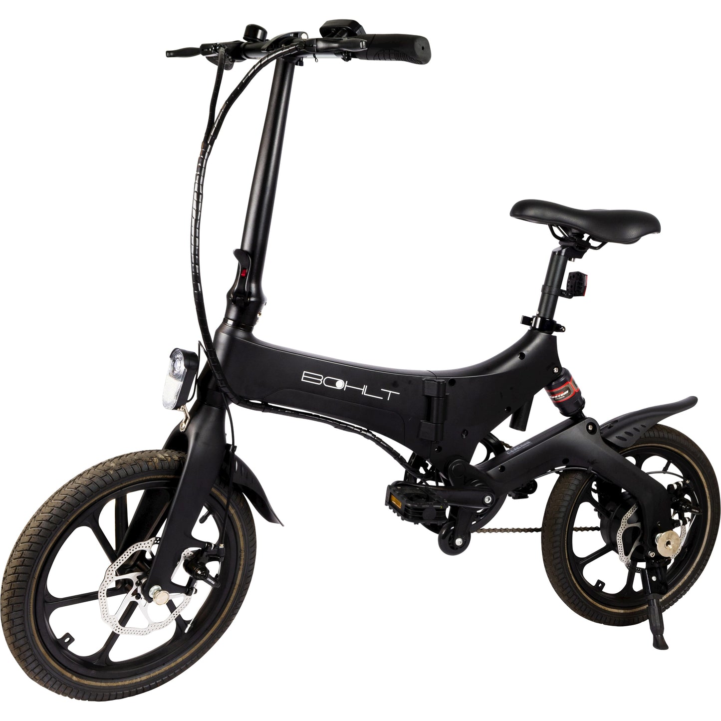 Vélo pliant électrique bohlt x160 noir