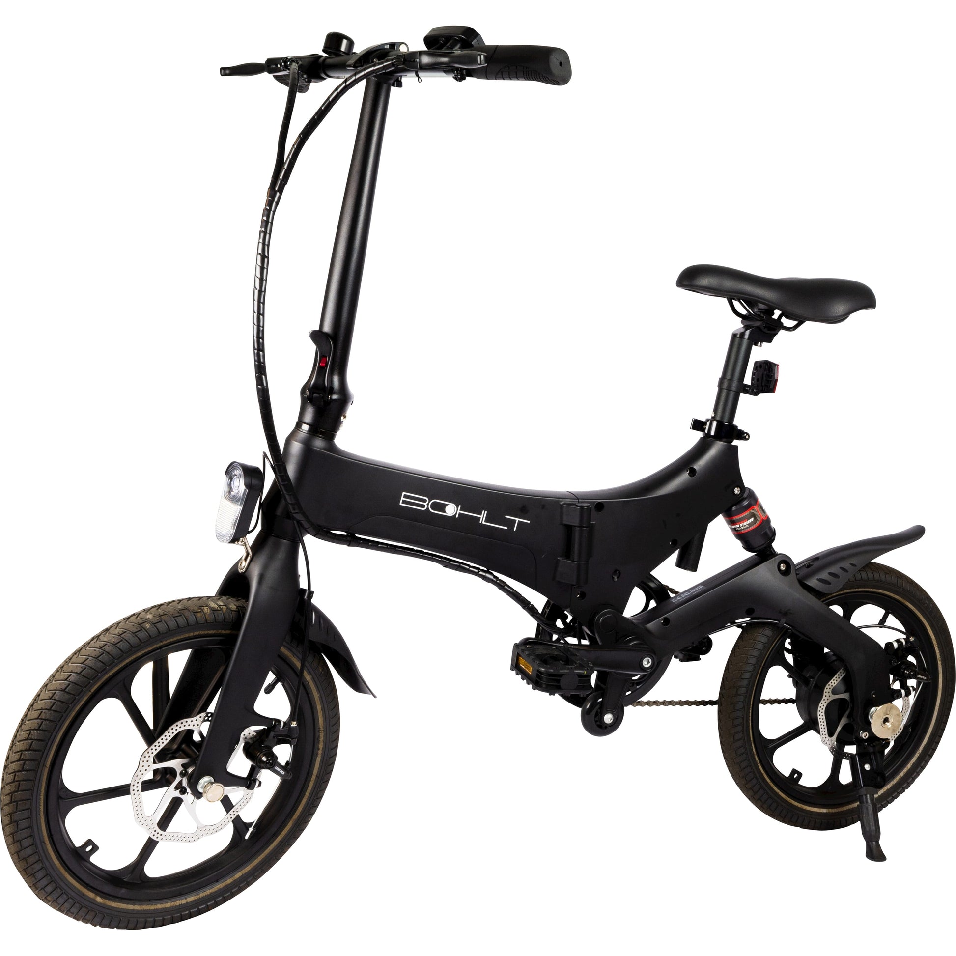 Vélo pliant électrique bohlt x160 noir