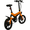 Vélo pliant électrique bohlt x160 orange